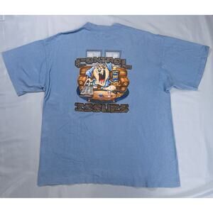 Vintage 1998 Looney Tunes Taz Control Issues Graphic Tee XXL